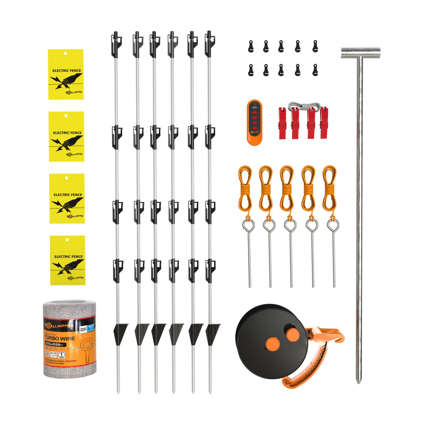 Kit de clôture anti-ours et pack avec électrificateur Kit de clôture anti-ours et pack avec électrificateur